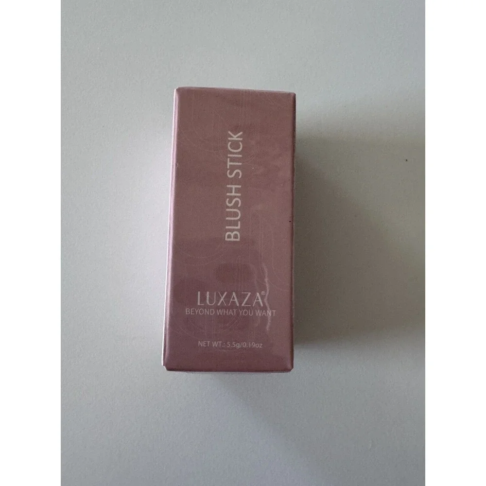 LUXAZA Cream Blush Stick for Cheeks Natural Matte Lip 03 NEW Magenta Pink Makeup
